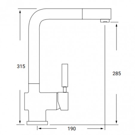 Grifo cocina Nova IR25