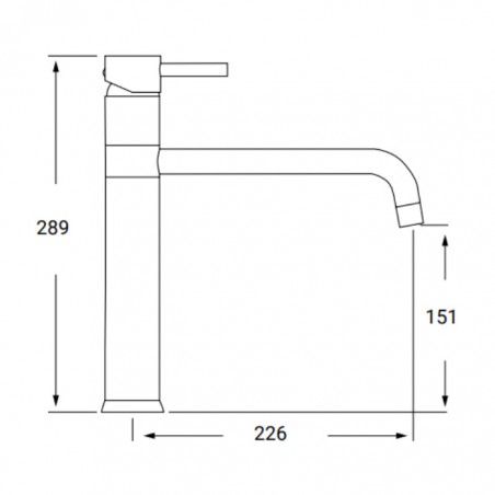 Grifo cocina Nova FR06