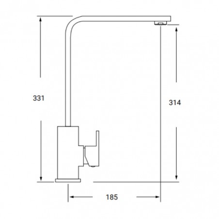 Grifo cocina Nova FR14