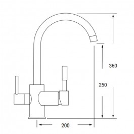 Grifo cocina Nova OS02