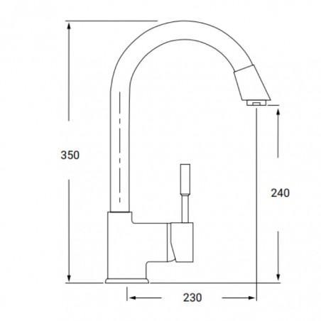 Grifo cocina Nova FR12