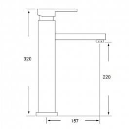 Grifo baño Nova OVAL10