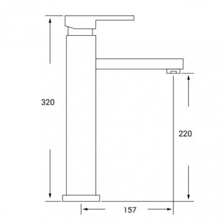 Grifo baño Nova OVAL10