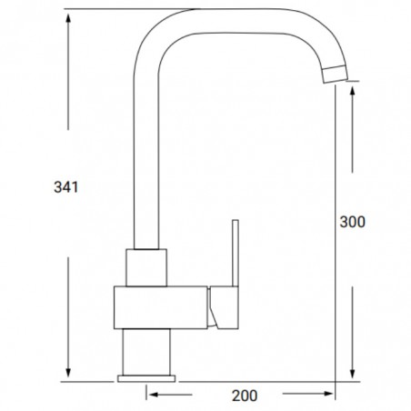 Grifo cocina Nova FR02