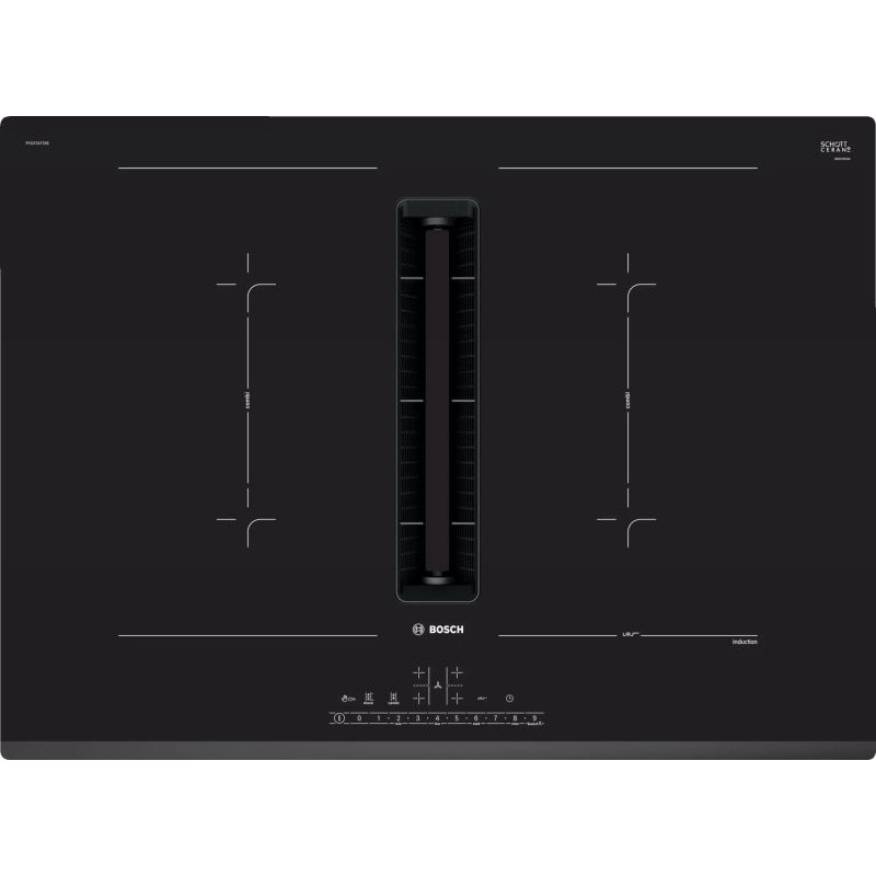 Placa inducción 70cm con extractor integrado Bosch PVQ731F25E