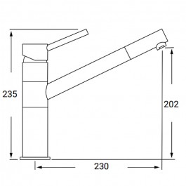 Grifo cocina Nova IR27