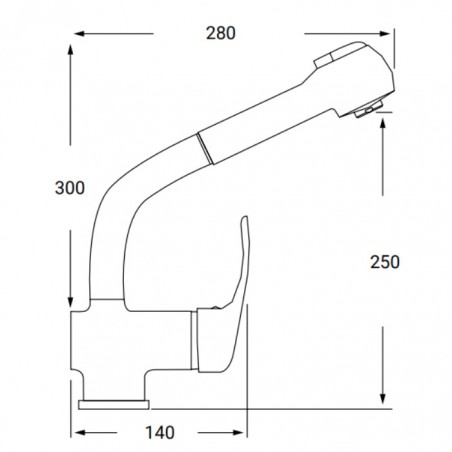 Grifo cocina Nova NOR20