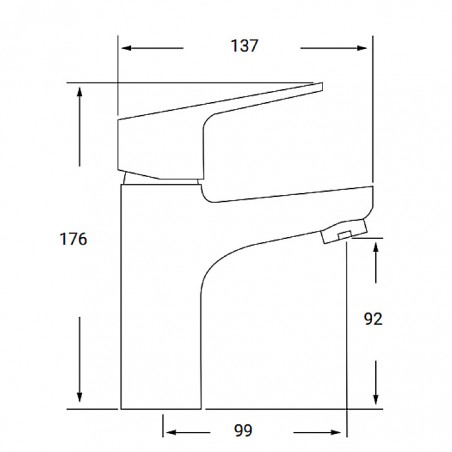 Grifo baño Nova NI01