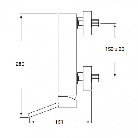 Grifo baño Nova IR04