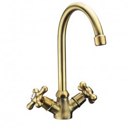 Comprar Grifo Fregadero Nova CLB15 Clasic Bronce Oferta Outlet