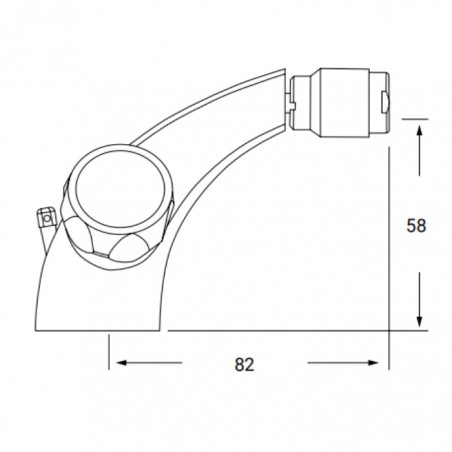 Grifo Bidé Bimando Nova MX02 Maruxa