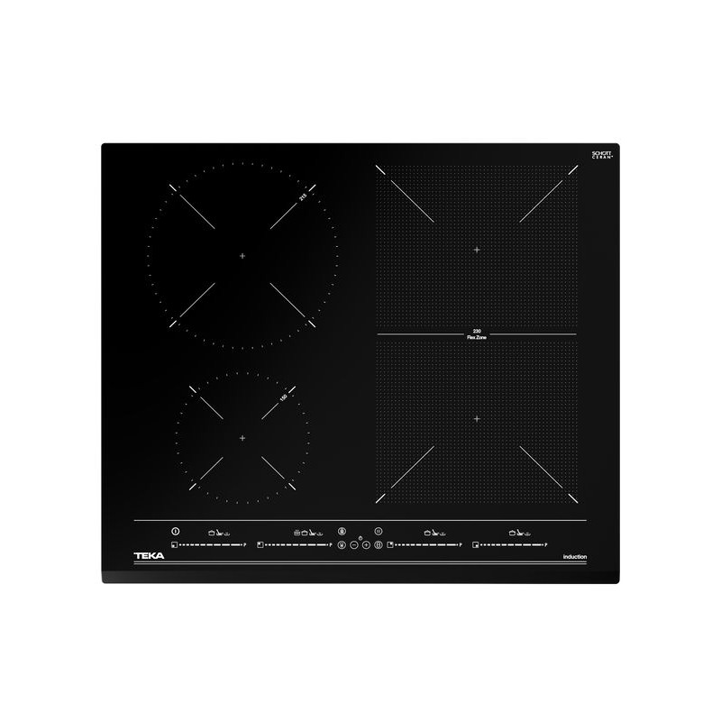 Placa Inducción Teka IZF 64440 MSP de 60cm cristal negro