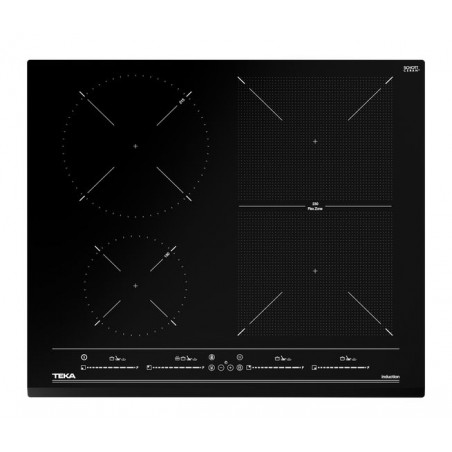 Placa Inducción Teka IZF 64440 MSP de 60cm cristal negro