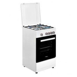 Comprar Cocina de Gas butano Teka FS 502 4GG blanco 50cm Oferta Outlet