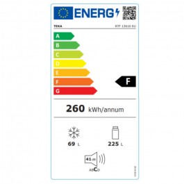Frigorífico Combi Teka RTF 13610 A+