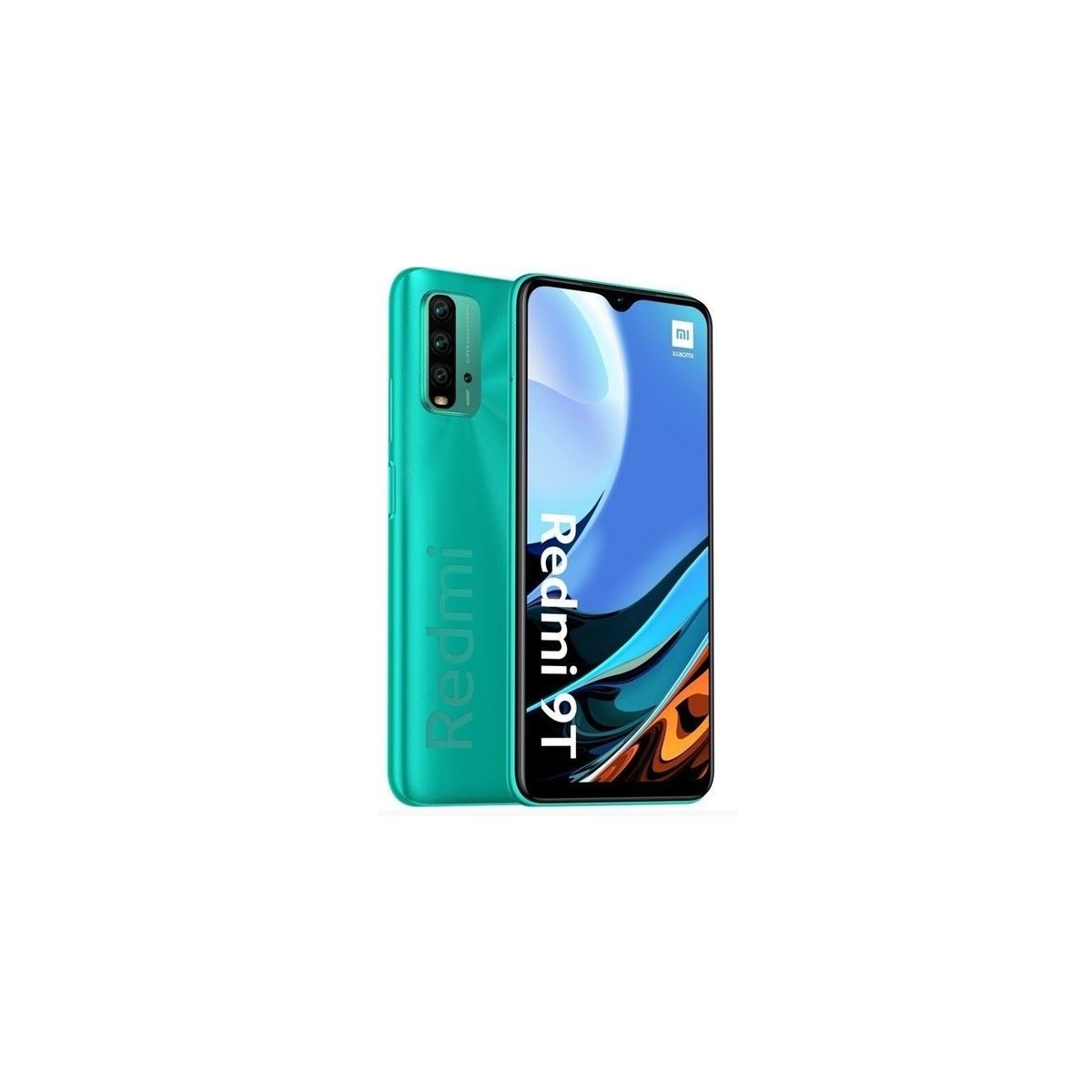 Teléfono Móvil Xiomi Redmi 9T 4GB+64GB NFC OCEAN GREEN 6,53" ANDROID