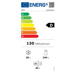 Frigorífico Smeg FAB28RDMC5 153cm Estático Clase D
