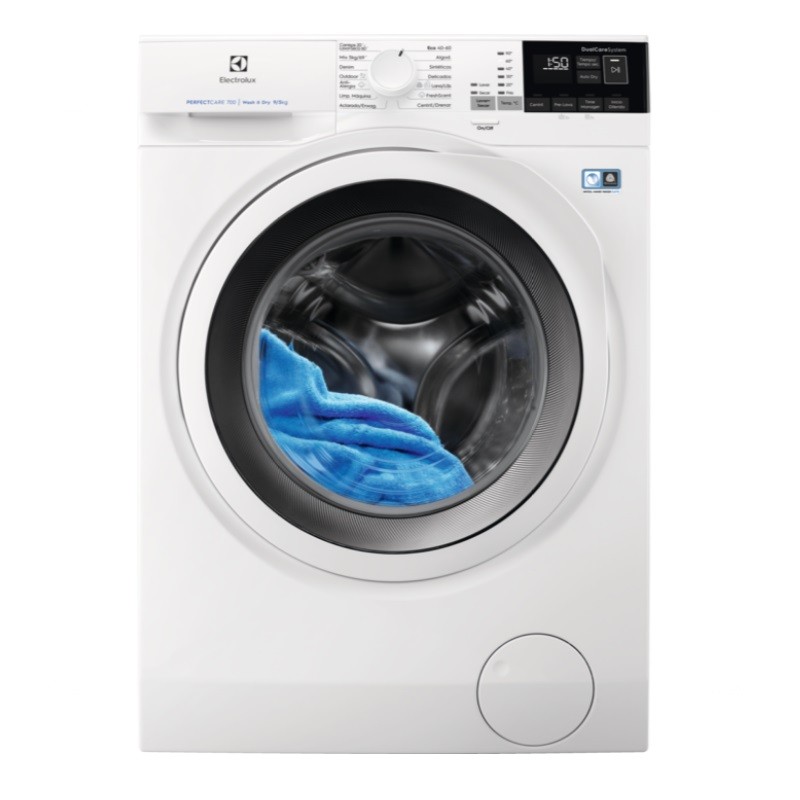 Lavadora secadora Electrolux EW7W4958OB de 9kg 1400rpm