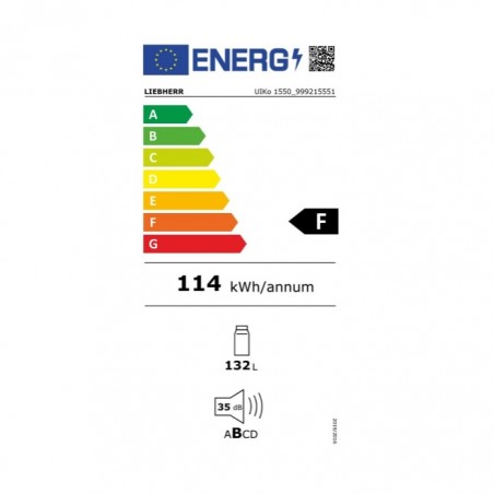 Frigorífico Integrable Liebherr UIKO1550 82cm Cíclico Clase F