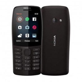 Comprar Teléfono Móvil Nokia 210 Negro GSM DUAL SIM 2.4'' QVGA 16MB Oferta Outlet