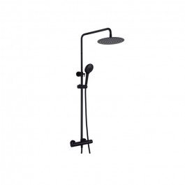 Comprar Col. Termostática Extensible Nova TALIA Rociador 20 cms Negro Oferta Outlet