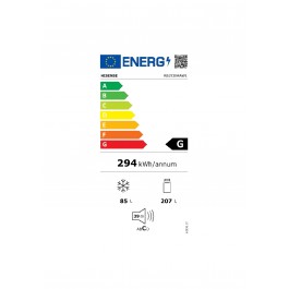 Combi Hisense RB372N4AW1 Blanco 1.78m NFR Clasificación energética G