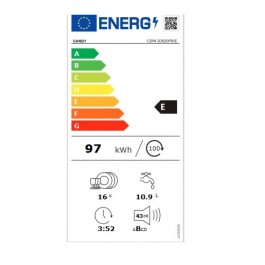 Lavavajillas Candy Brava CDIN 2D620PB/E de 16 Servicios Integrable