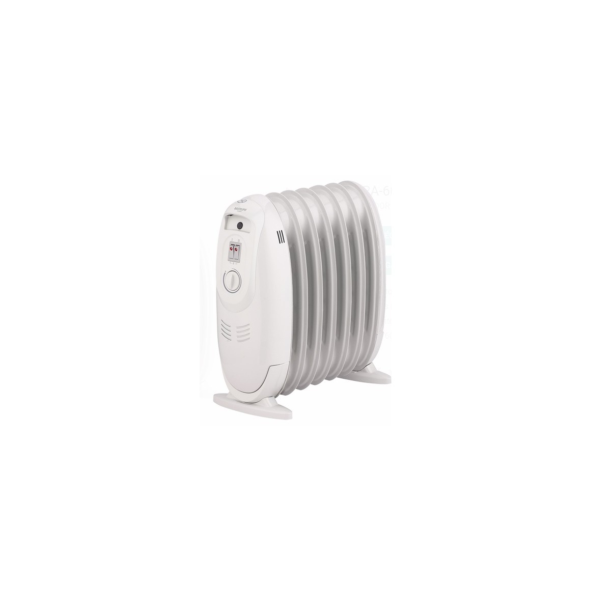 Radiador Mini de Fluido Termico Bastilipo MRA600 5 Elementos 600W