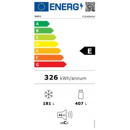 Combi SMEG FC84EN4HX inox 186x84cm clase energética E