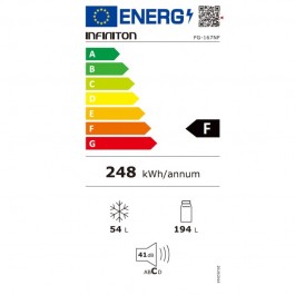 Frigorífico Infiniton FG167NFT 167Cm NoFrost Clase F