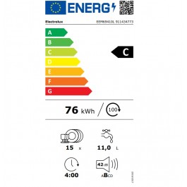 Lavavajillas Integrable Electrolux EEM69410L 60cm Clase C