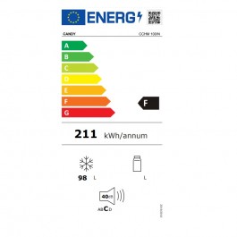 Congelador Arcón Candy CCHM100N 55cm Cíclico Clase F