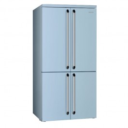 Comprar Frigorífico Americano Smeg FQ960PB5 187cm NoFrost Clase F Azul Oferta Outlet