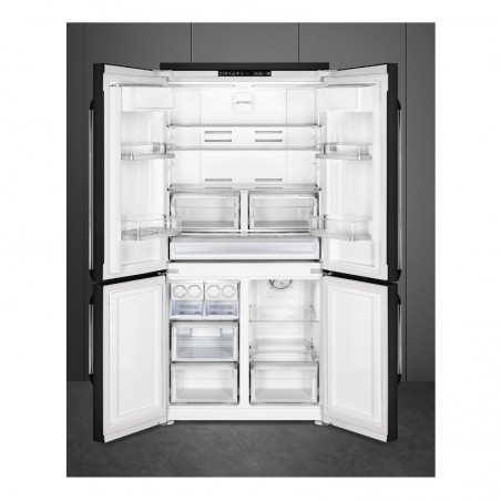 Frigorífico Americano Smeg FQ960BL5 197cm NoFrost Clase F