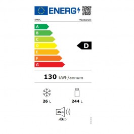 Frigorifico 1puerta Smeg FAB28LDUJ5 60cm Clase D