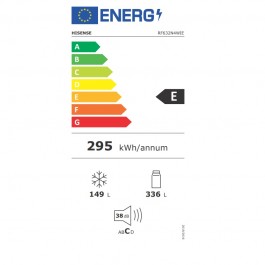 Frigorífico Combi Hisense RF632N4WIE 200cm NoFrost Clase E