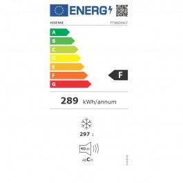 Congelador Arcón Hisense FT386D4ALF 114cm 297L Clase F