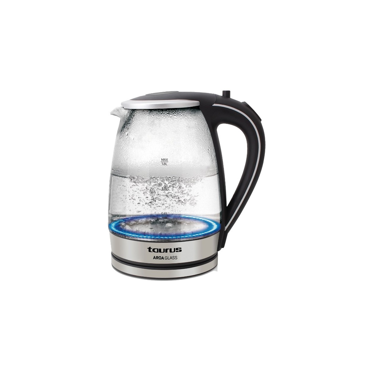 Hervidor Taurus Aroa Glass 1,8L 2200W