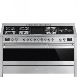 Comprar Cocina clásica SMEG A5-81 inox gas 150x60cm Oferta Outlet