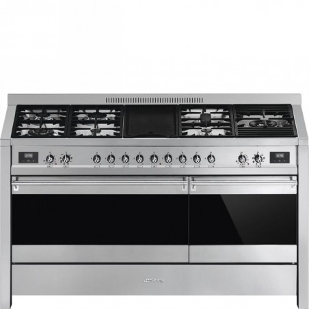 Cocina clásica SMEG A5-81 inox gas 150x60cm