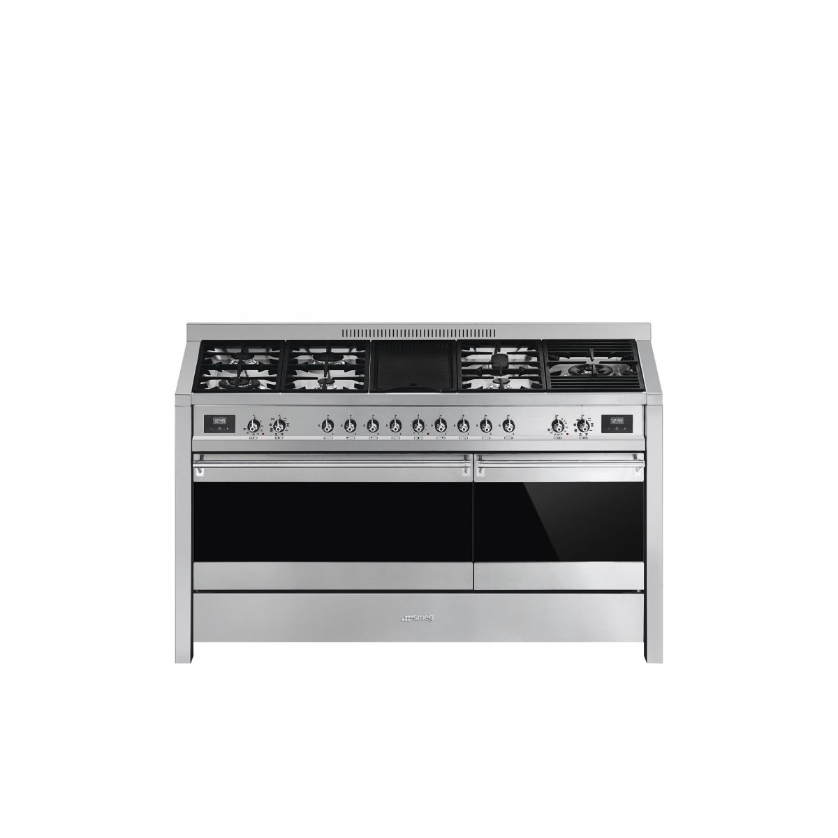 Cocina clásica SMEG A5-81 inox gas 150x60cm