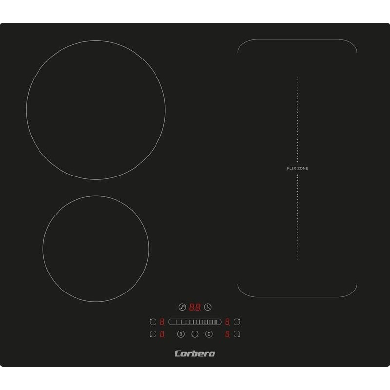 Placa de Inducción Corberó CCIM3000FZ de 60cm 4 Zonas