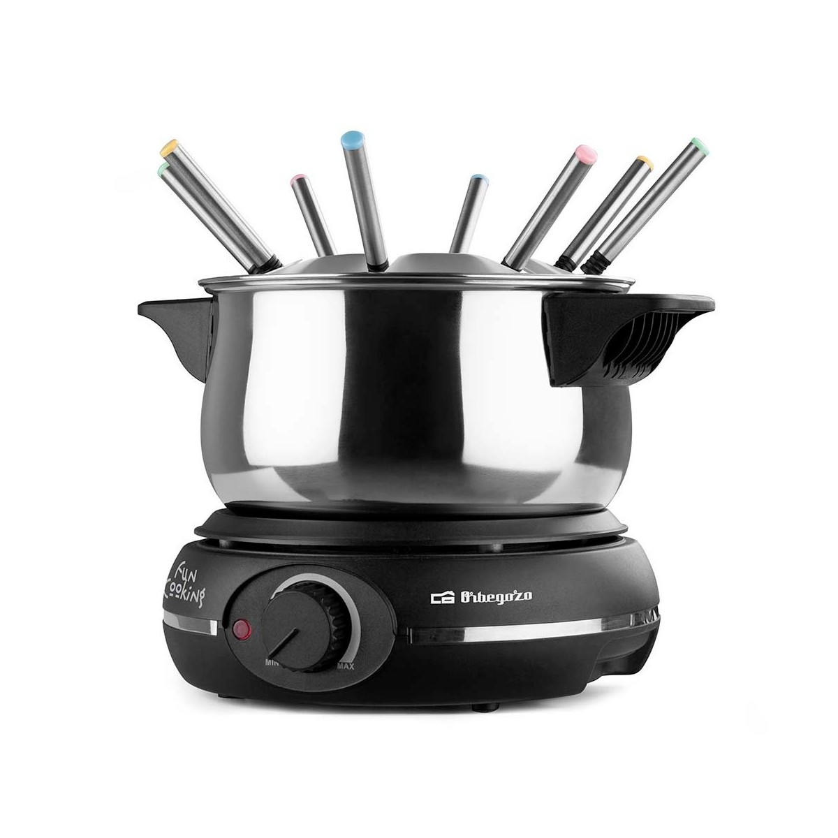 Fondue Orbegozo FDR14 de 1,4litros 1500w Inox