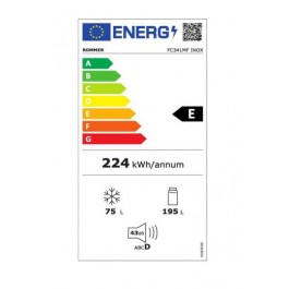 Combi Rommer FC 341 MF clase E inox 180x54cm