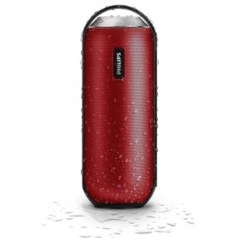 Altavoz Portatil - Infiniton K8 - Rojo, 5W, Bluetooth, USB, Karaoke