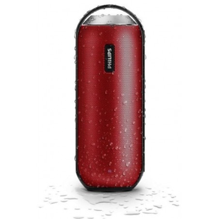 Altavoz Philips Portátil Bluetooth Nfc Rojo