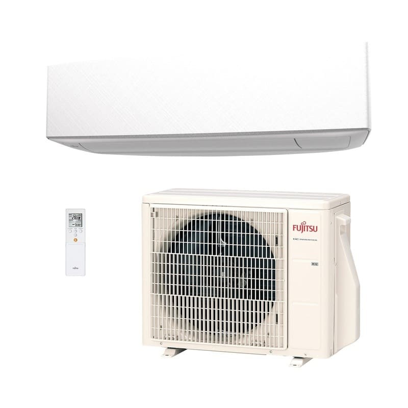 Aire Acondicionado Fujitsu ASY35-KE Blanco Inverter 2923 Frigorías Split 1X1