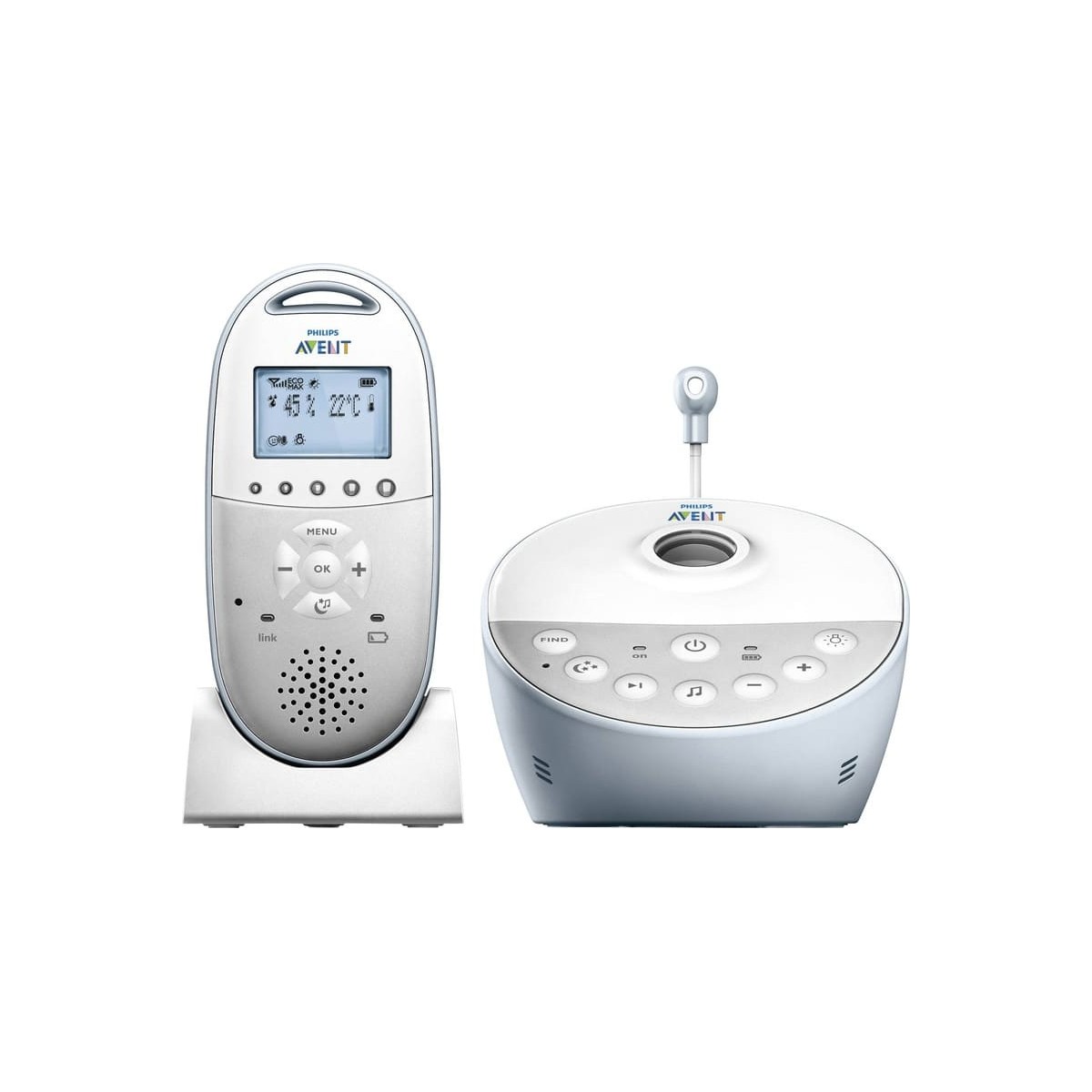 Vigilabebes SCD580/00  Philips  Baby monitor Digital 1.9 GHz