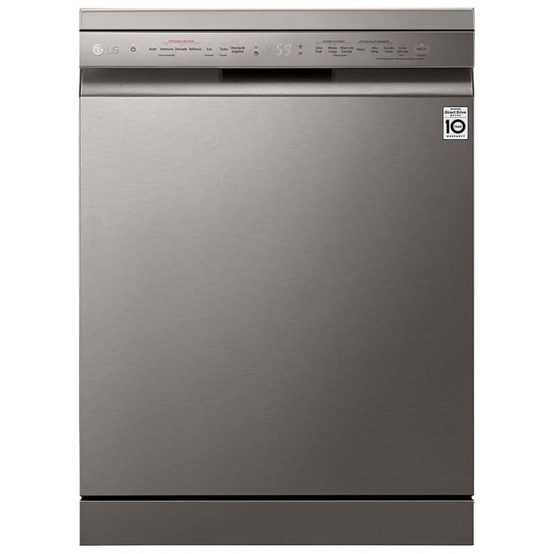 601,37 € - Lavavajillas Lg DF365FPS Inox Clase B De 60cm