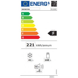 Frigorífico Infiniton FG-224X Inox 143Cm Ciclico